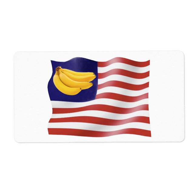 Étiquette République bananière (Devant)