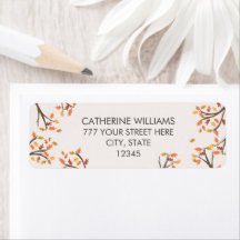 Retour Adresse Feuilles Automne Branches Automne