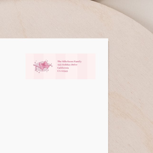 Étiquette Retourner des diplômes de la Coquette Bow (Créateur téléchargé)