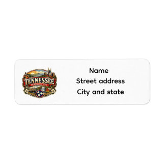 Étiquette Return Address label Tennessee resident 