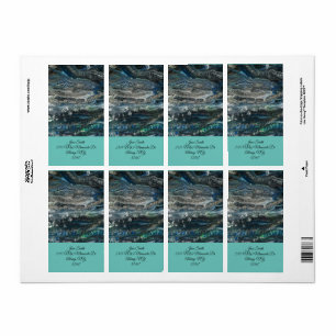 Étiquette Rêves de la peinture abstraite Ocean'20