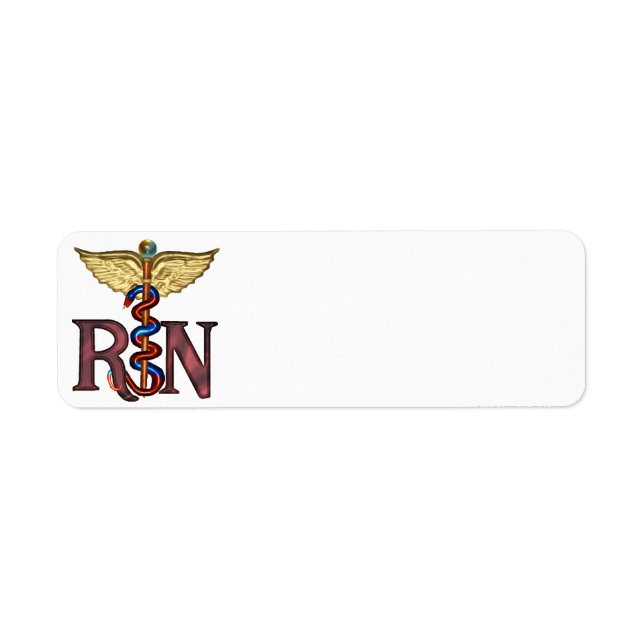 Étiquette RN Caduceus (Devant)
