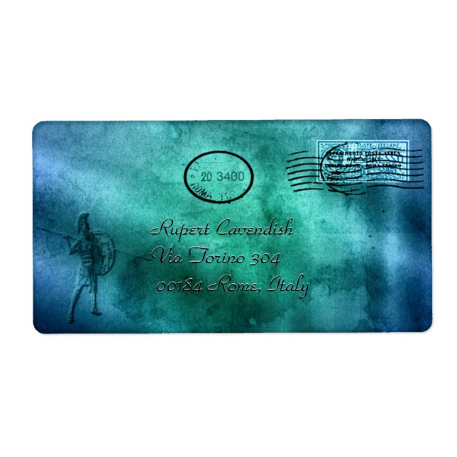 Étiquette Romera Palermo personnalisable (Devant)