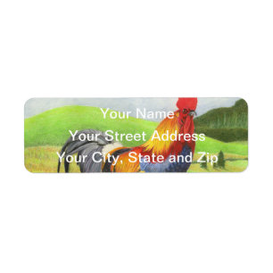 Étiquette Rooster