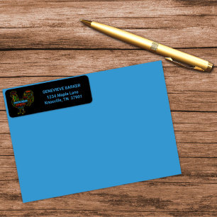 Étiquette Rooster de DeColores Cursillo Mot Cloud