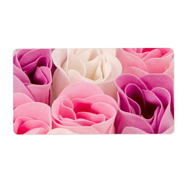 Étiquette Roses de savon (Devant)