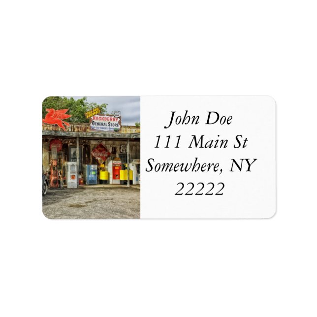 Étiquette RT 66 Arizona classique (Devant)