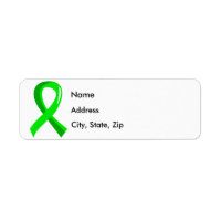 Ruban vert non Hodgkin pour la chaux de lymphome 3
