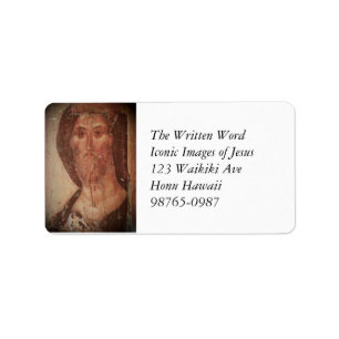 Étiquette Rublev Jésus Christ