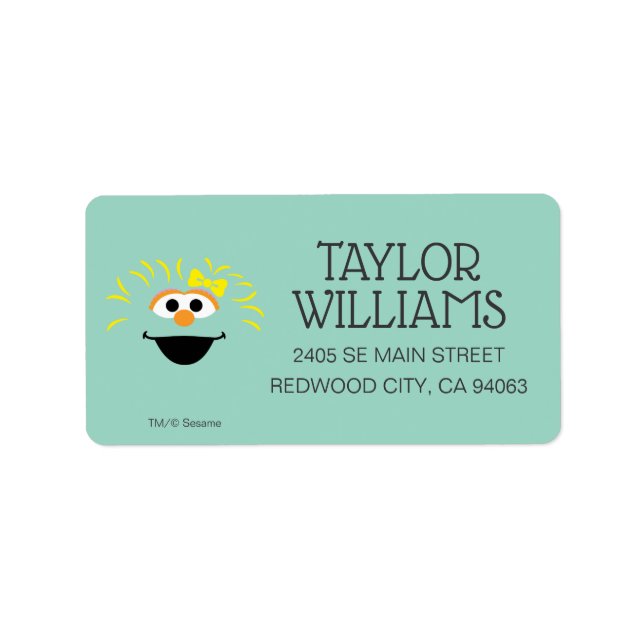 Étiquette Rue Sésame | Rosita Maquillage (Devant)