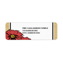 Rustic Poinsettia Holiday