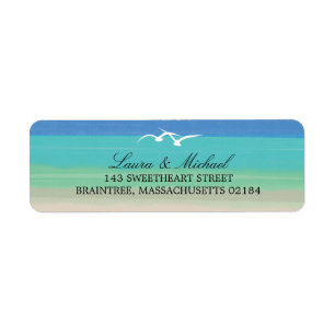 Étiquette Sable, mer et mouettes   Adresse de retour