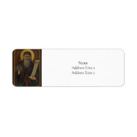 Saint Antoine la grande icône chrétienne orthodoxe