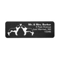 Saint Bernard Dogs Deux adresses de retour