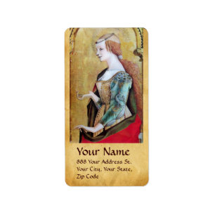 Étiquette SAINT MARY MAGDALENE Parchment