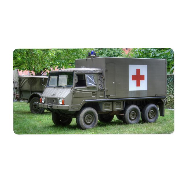 Étiquette SAN Pinzgauer 712 (Devant)