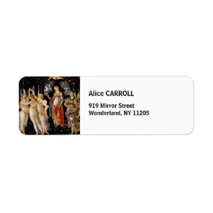 Étiquette Sandro Botticelli - La Primavera