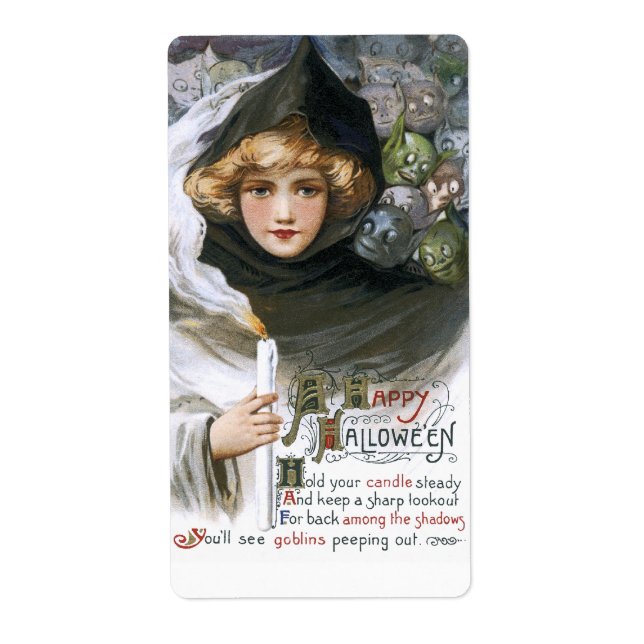 Étiquette Schmucker : Goblins dans le dos (Devant)