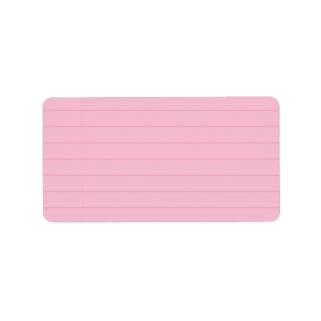 Étiquette SCRIBBLES sur NOTEPAPER Imprimer votre propre Étiq (Devant)