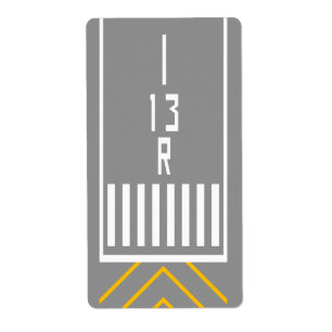 Étiquette Seuil RWY 13R