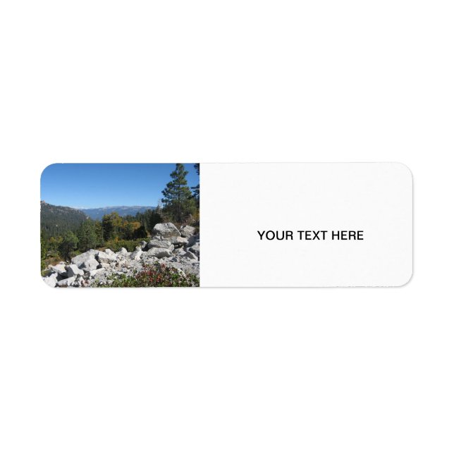 Étiquette Sierra Nevada (Devant)