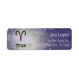 Étiquette Signe astrologique Zodiac couleur Pick