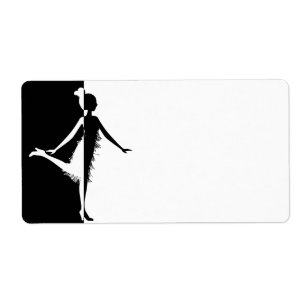 Étiquette Silhouette d'aileron