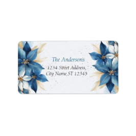 Étiquette Soirée de Noël moderne