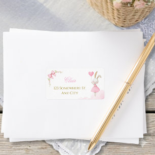 Étiquette Some Bunny is One Adresse de Ballerine Coquette Ro