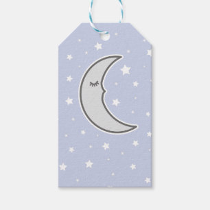 Étiquette somnolente de cadeau de faveur de baby