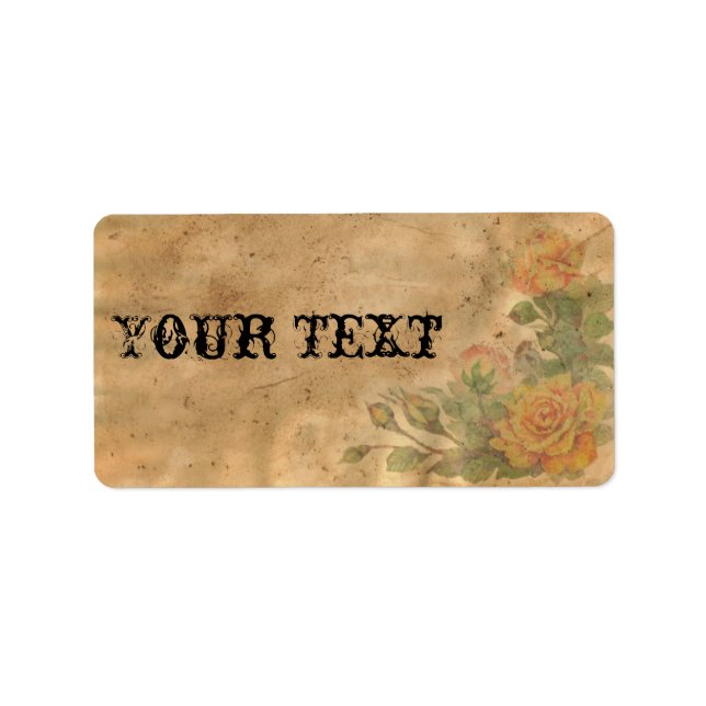 Étiquette Sorcière de cuisine - Potions (Devant)