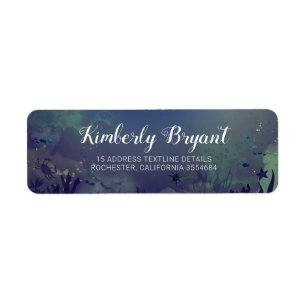 Étiquette Sous Le Thème Océan Marin