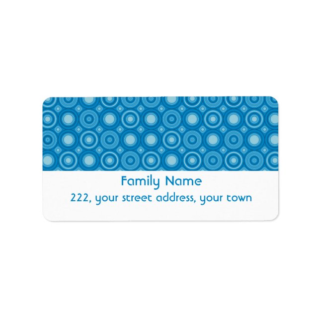 Étiquette Spindot Regatta (Devant)