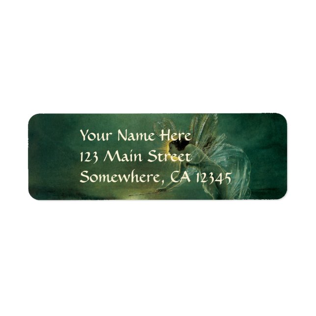 Étiquette Spirit of the Night par Grimshaw, Fée victorienne (Devant)