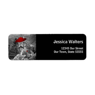 Étiquette Squirrel Lover Funny Artiste Adresse