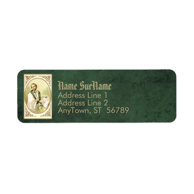 Étiquette St. César de Bus (SLE 001) (Devant)