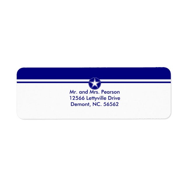 Étiquette Star de la Force aérienne (Devant)