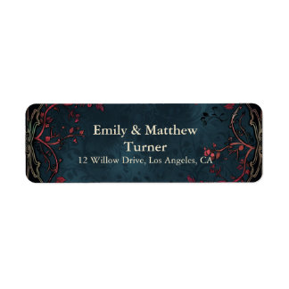 Étiquette Starry Night Romance Mariage