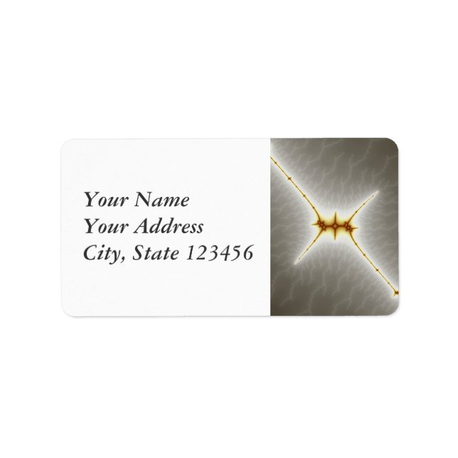 Étiquette StarX (Devant)