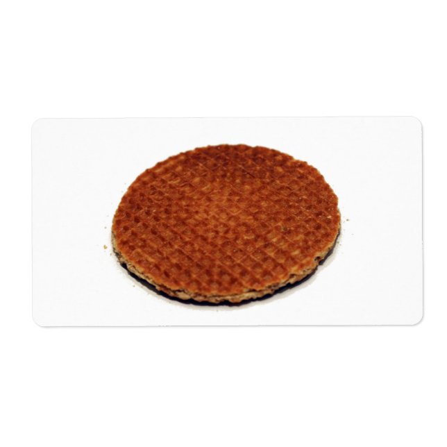Étiquette Stroopwafel (Devant)