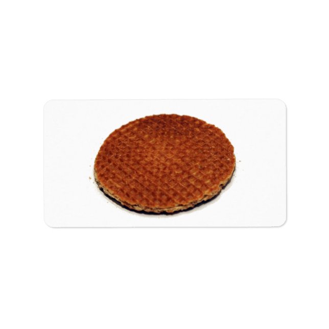 Étiquette Stroopwafel (Devant)