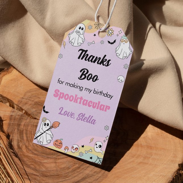 Étiquette super Fête d'anniversaire Merci (Créateur téléchargé)