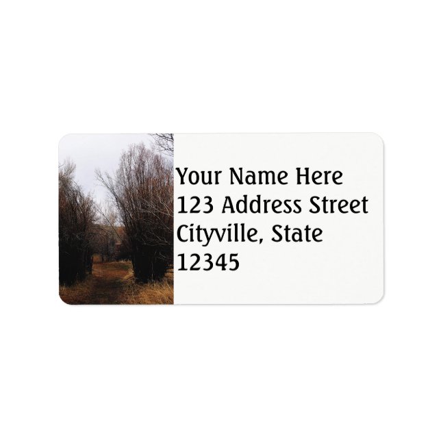 Étiquette Surcroissance de Bannack en chute libre (Devant)