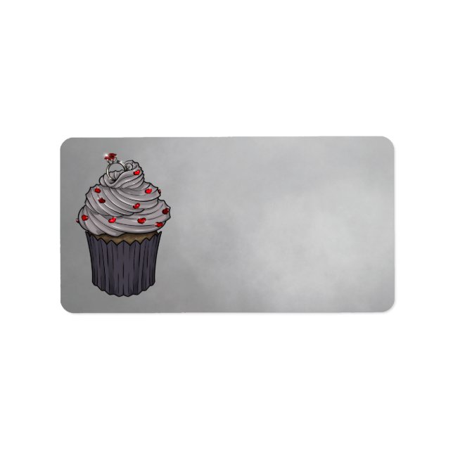 Étiquette Sweet Proposition Cupcake (Devant)
