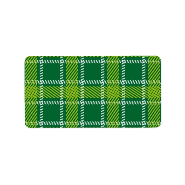 Étiquette tarte vert (Devant)