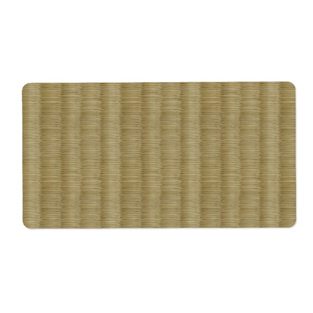 Étiquette Tatami Mat 畳 2 (Devant)