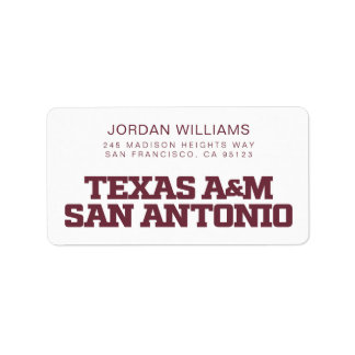 Étiquette Texas A&M San Antonio