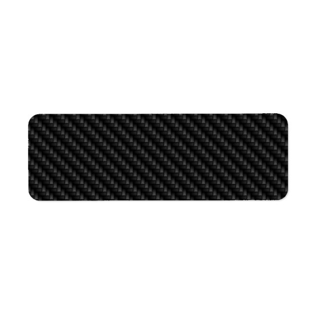 Étiquette Texture en fibre de carbone diagonale tissée avec  (Devant)