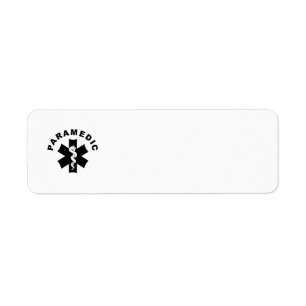 Étiquette Thème de logo d'infirmier