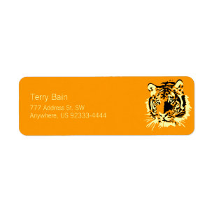 Étiquette Tigre